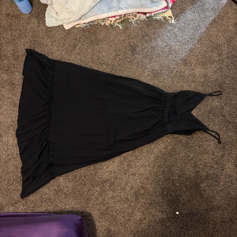 Aerie Maxi A Line Sundress with Cutout Detail - Picture 6 of 7